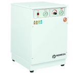 Remeza КМ-16.GMS150КД - Стоматологический безмасляный компрессор для одной стоматологической установки, с осушителем мембранного типа, с кожухом, с ресивером 16 л, 105 л/мин