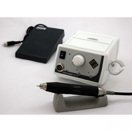 Saeyang New Handy Eco - бесщеточный зуботехнический микромотор 60000 об/мин, с наконечником SDE-BH77, 60000 об/мин, педаль FS60N