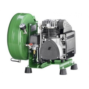 Diplomat Dental KD 109 - безмасляный компрессор для одной стоматологической установки, без осушителя, без кожуха, с ресивером 9 л (60 л/мин)