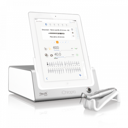 Bien-Air iChiropro - система для имплантологии, с подсветкой, наконечником CA 20:1 L Micro-Series