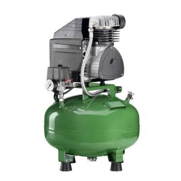 Diplomat Dental KD 124 - безмасляный компрессор для одной стоматологической установки, без осушителя, без кожуха, с ресивером 24 л (60 л/мин)