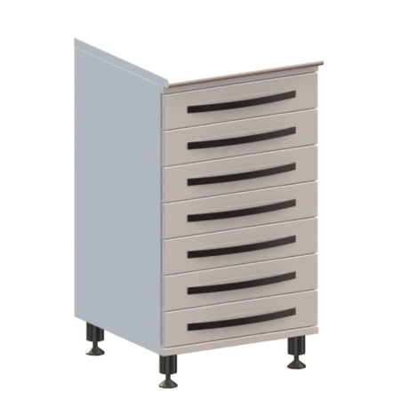 ВИТАЛИЯ Т7 Люкс — Медицинская тумба на хромированных ножках