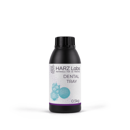 HARZ Labs Dental Tray – Фотополимер для настольных LCD/DLP, 0,5кг