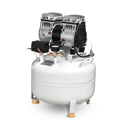 Mercury HK-1EW-30 (TY W-4, ND-70) - безмасляный компрессор для одной стоматологической установки, с ресивером 30 л (75 л/мин)