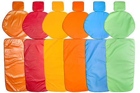 Мягкий чехол на обивку стоматологического кресла, зеленый