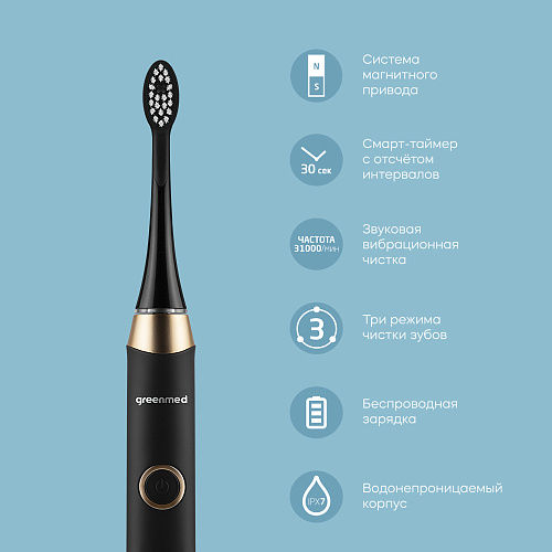 GreenMED SG-987 — Электрическая зубная щётка