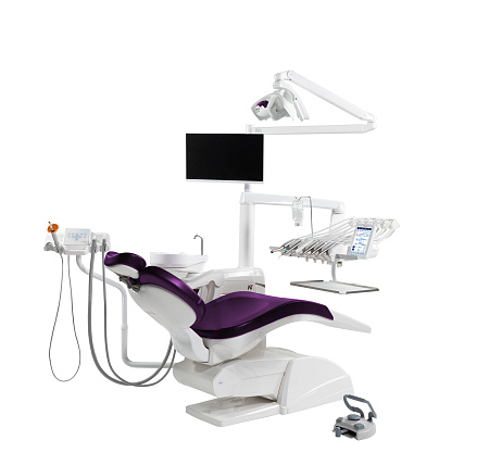 Miglionico NT — стоматологическая установка с верхней подачей инструментов