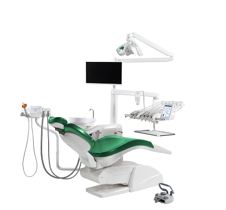 Miglionico NT — стоматологическая установка с верхней подачей инструментов