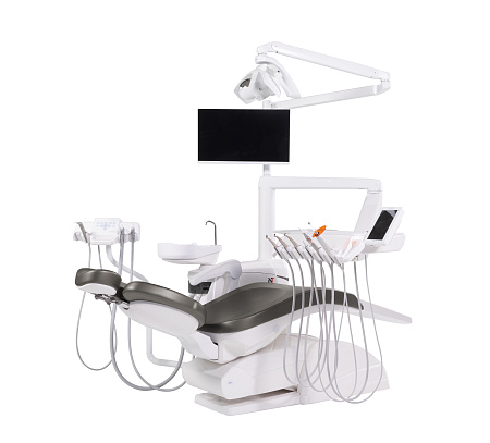 Miglionico NT P — стоматологическая установка с нижней подачей инструментов