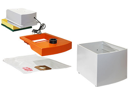 Аверон УПЗ 1.0 СТАЙЕР ПЛЮС - пылесос для удаления отходов и очистки воздуха в зуботехнических лабораториях 