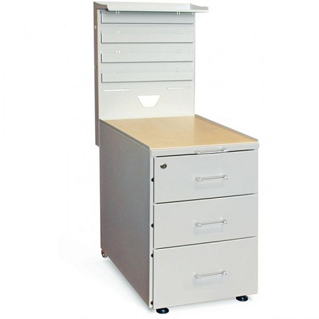 Аверон ТУМБА 1.1 М - мобильная тумба в металлическом исполнении для организации хранения инструментов, материалов