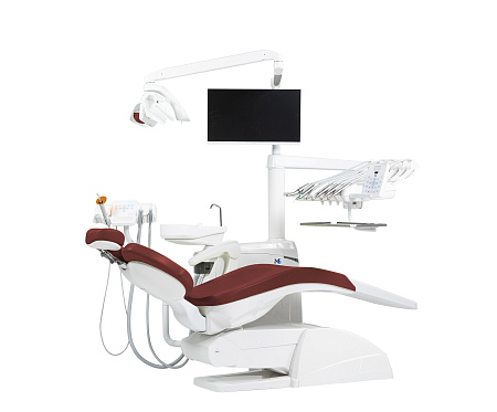 Miglionico NG — стоматологическая установка с верхней подачей инструментов