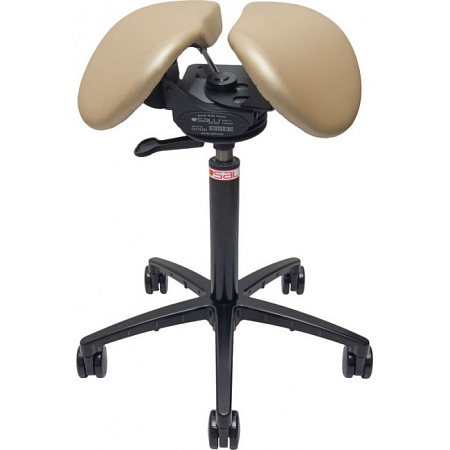 Salli Swing Fit - эргономичный стул врача-стоматолога, с дополнительной регулировкой расстояния между половинками сиденья