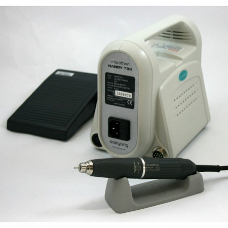 Saeyang Marathon Handy 700 - бесщеточный зуботехнический микромотор повышенной мощности с наконечником BM50M/BHS1, 50000 об/мин, 230 Вт, FS60N