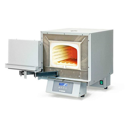 ЭМП 11.6 НЬЮ - большая электромуфельная печь с горизонтальной загрузкой 